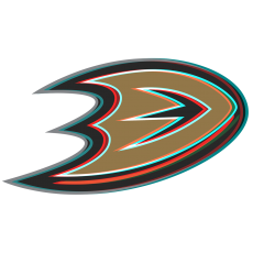 Phantom Anaheim Ducks logo heat sticker