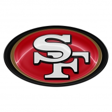 San Francisco 49ers Crystal Logo heat sticker