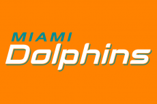Miami Dolphins 2013-Pres Wordmark Logo custom vinyl decal