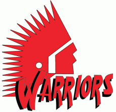 Moose Jaw Warriors 1996 97-2000 01 Primary Logo custom vinyl decal