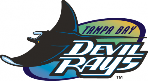 Tampa Bay Rays 1998-2000 Primary Logo custom vinyl decal