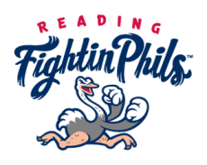 Reading Fightin Phils 2013-Pres Primary Logo heat sticker