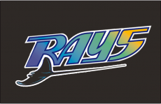 Tampa Bay Rays 1999-2000 Batting Practice Logo heat sticker
