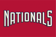 Washington Nationals 2005-2010 Wordmark Logo heat sticker