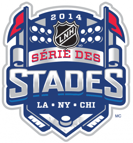 NHL Stadium Series 2013-2014 Alt. Language Logo custom vinyl decal