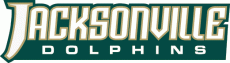 Jacksonville Dolphins 2008-2018 Wordmark Logo heat sticker