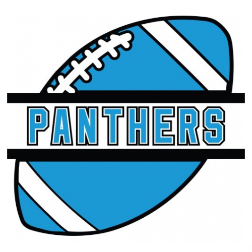Football Carolina Panthers Logo custom vinyl decal