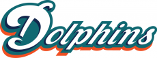 Miami Dolphins 2009-2012 Wordmark Logo custom vinyl decal