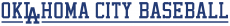 Oklahoma City Dodgers 2015-Pres Wordmark Logo heat sticker