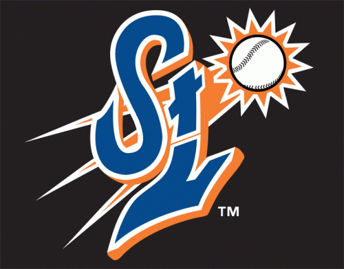 St. Lucie Mets 2005-2012 Cap Logo 2 heat sticker