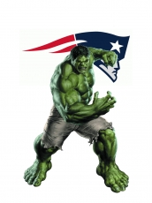 New England Patriots Hulk Logo custom vinyl decal