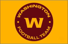 Washington Football Team 2020-Pres Alternate Logo 04 heat sticker
