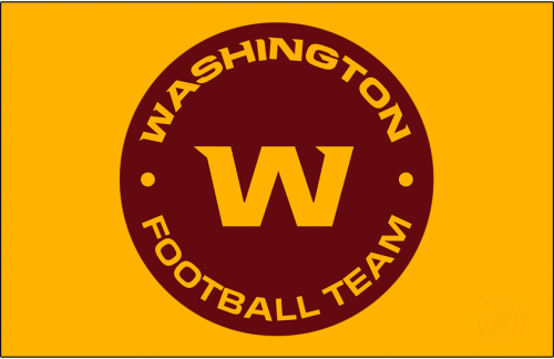 Washington Football Team 2020-Pres Alternate Logo 04 custom vinyl decal