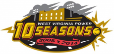West Virginia Power 2014 Anniversary Logo heat sticker
