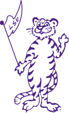 LSU Tigers 1958-1966 Mascot Logo heat sticker