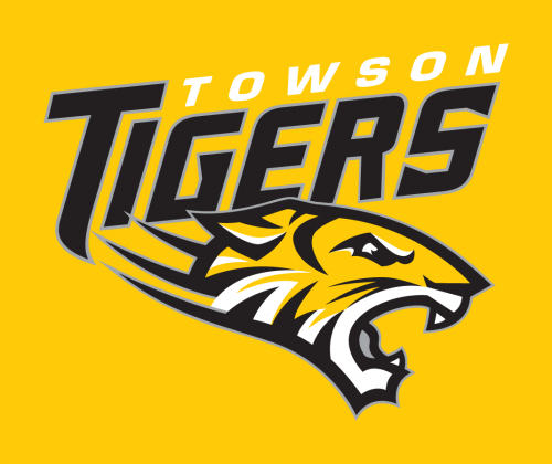 Towson Tigers 2004-Pres Alternate Logo 04 heat sticker