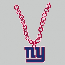 New York Giants Necklace logo custom vinyl decal