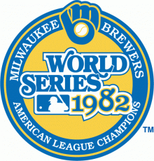 Milwaukee Brewers 1982 Champion Logo heat sticker