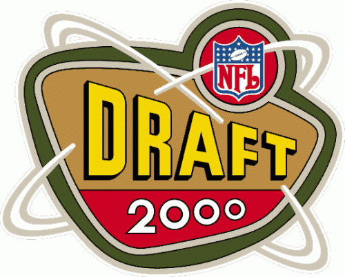 NFL Draft 2000 Logo heat sticker