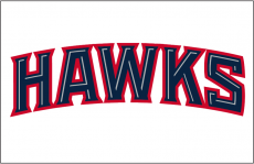 Atlanta Hawks 2007 08-2014 15 Jersey Logo custom vinyl decal