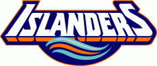 New York Islanders 1995 96-1997 98 Wordmark Logo heat sticker