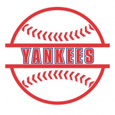 Baseball New York Yankees Logo custom vinyl decal