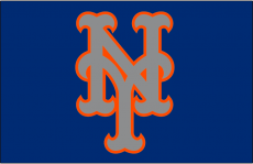 New York Mets 2015-Pres Cap Logo heat sticker