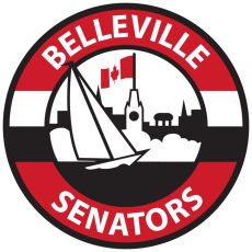 Belleville Senators 2018-Pres Alternate Logo heat sticker