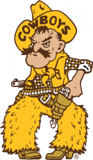 Wyoming Cowboys 2006-Pres Mascot Logo heat sticker