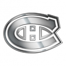 Montreal Canadiens Silver Logo heat sticker