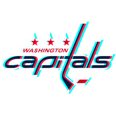 Phantom Washington Capitals logo heat sticker