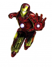 Iron Man Logo 04 heat sticker