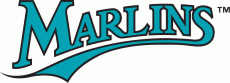 Miami Marlins 1993-2002 Wordmark Logo heat sticker