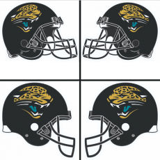 Jacksonville Jaguars Helmet Logo heat sticker