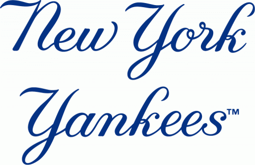 New York Yankees 1950-Pres Wordmark Logo 01 heat sticker