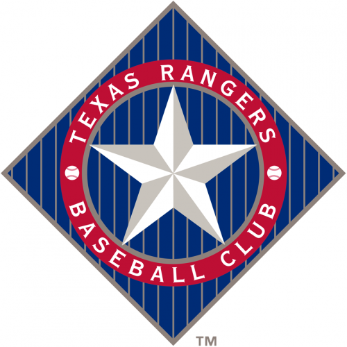Texas Rangers 1994-2002 Primary Logo heat sticker