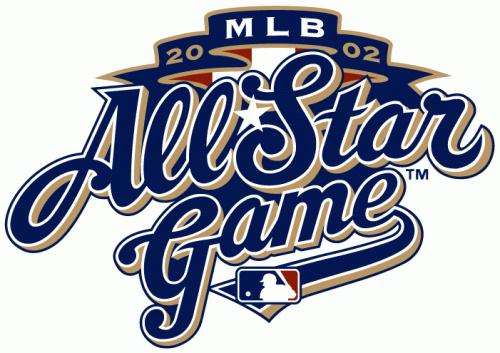 MLB All-Star Game 2002 Alternate Logo heat sticker