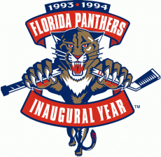 Florida Panthers 1993 94 Anniversary Logo custom vinyl decal