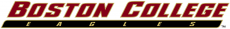 Boston College Eagles 2001-Pres Wordmark Logo heat sticker