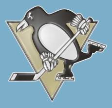 Pittsburgh Penguins Plastic Effect Logo heat sticker
