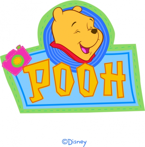 Disney Pooh Logo 21 heat sticker