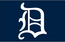 Detroit Tigers 1966-1967 Cap Logo heat sticker