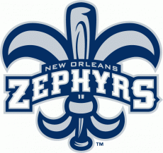 New Orleans Zephyrs 2010-2016 Primary Logo heat sticker