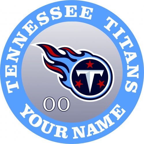 Tennessee Titans Customized Logo custom vinyl decal