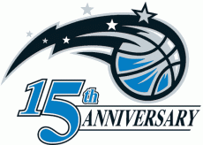 Orlando Magic 2003-2004 Anniversary Logo heat sticker