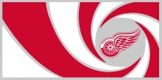 007 Detroit Red Wings logo heat sticker