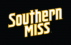 Southern Miss Golden Eagles 2003-Pres Wordmark Logo 02 custom vinyl decal
