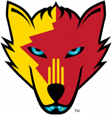 New Mexico Ice Wolves 2015 16-Pres Primary Logo 2 heat sticker