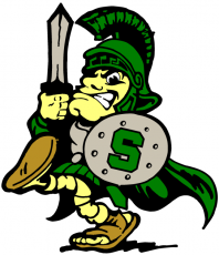 Michigan State Spartans 2000-Pres Mascot Logo custom vinyl decal