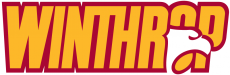 Winthrop Eagles 1995-Pres Wordmark Logo 04 heat sticker